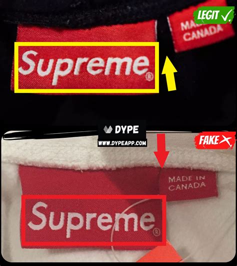 how to spot a fake supreme.